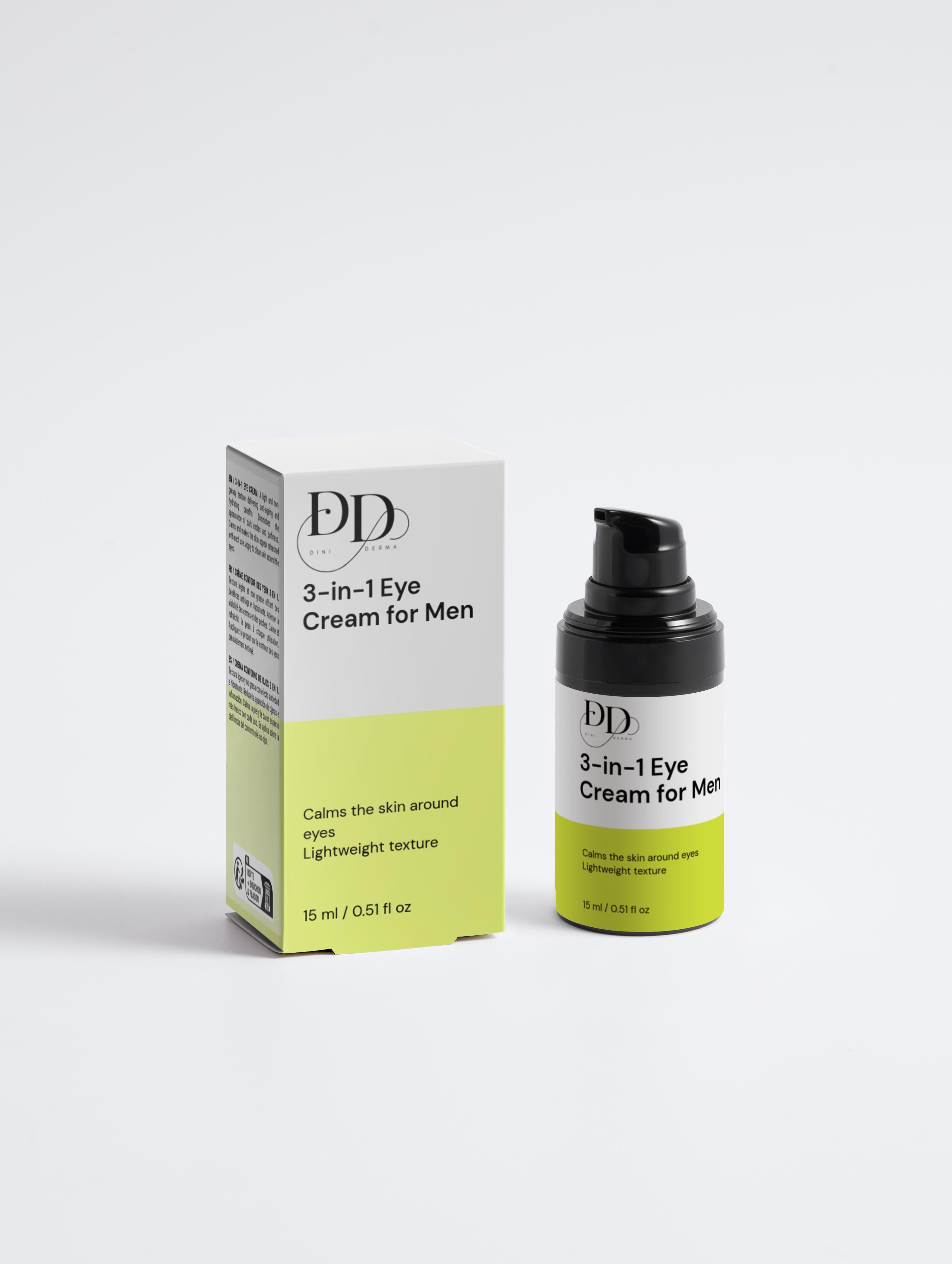DINIDERMA 3-in-1 Eye Cream for Men