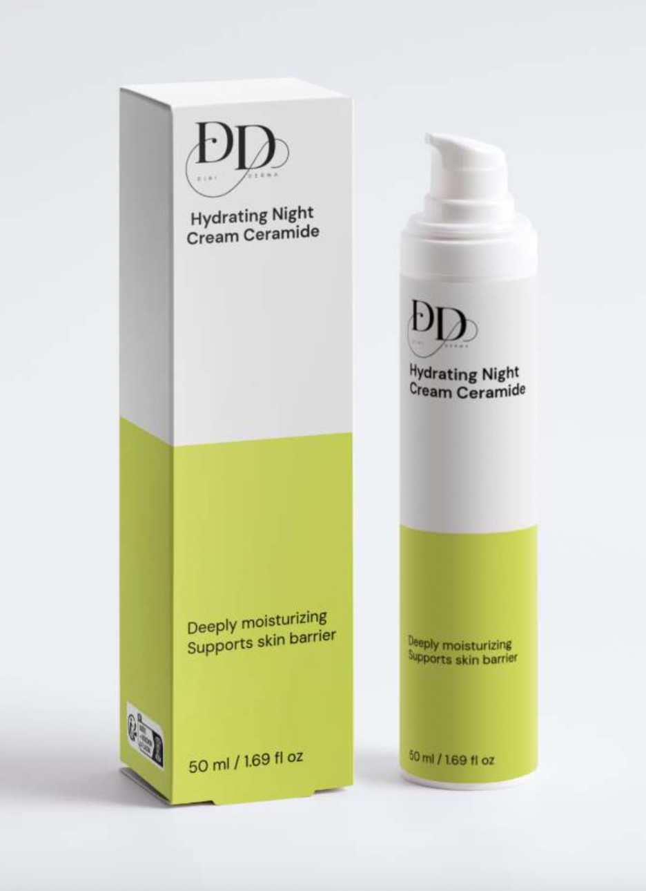 DINIDERMA Hydrating night Ceramide Cream 50mls
