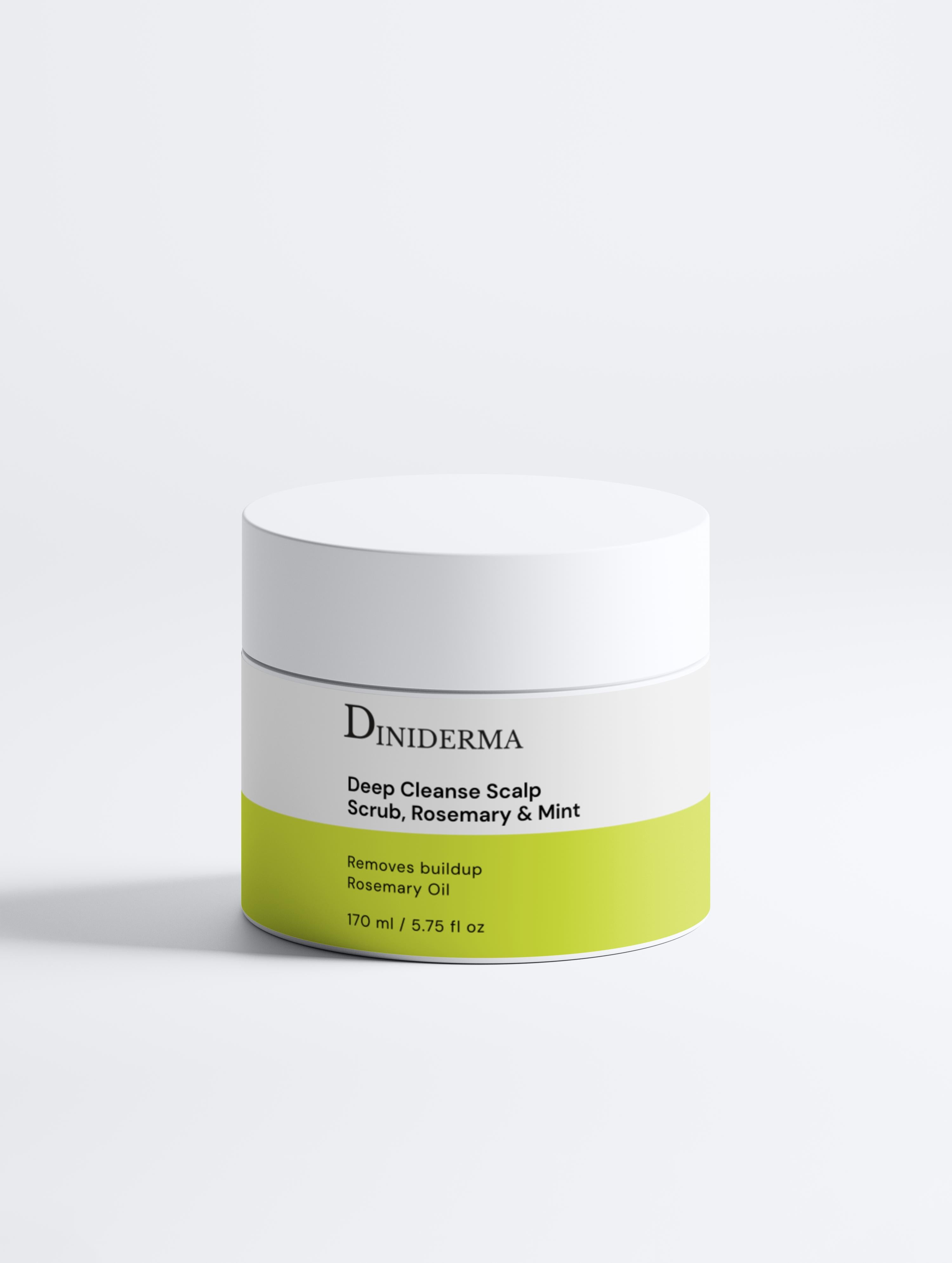 DINIDERMA Deep Cleanse Scalp Scrub, Rosemary & Mint